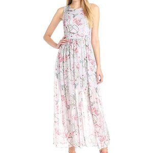 French Connection Eden of Zola Silk Maxi Dress